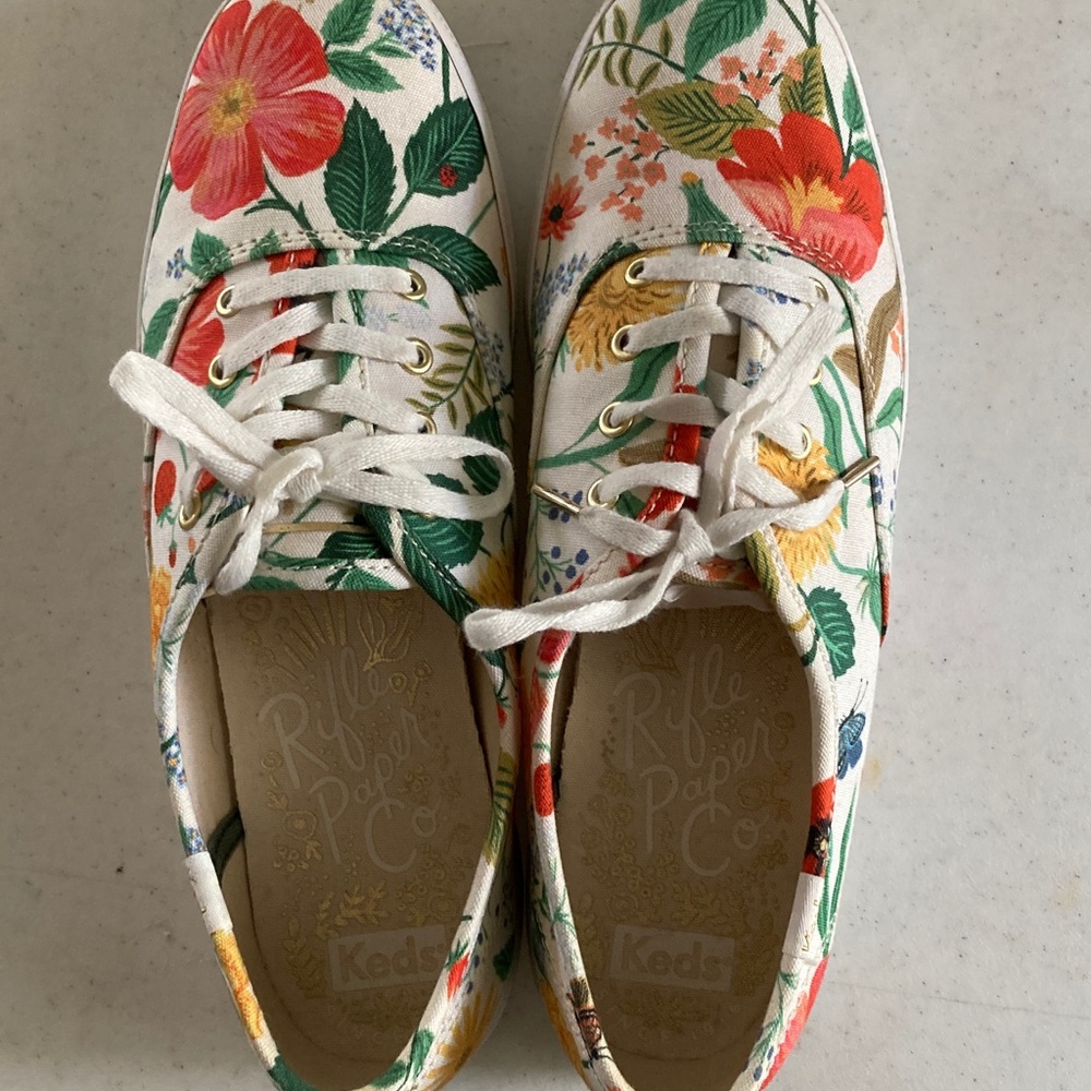 Rifle Paper Co. Multicolor Floral Sneakers - Picture 3 of 10